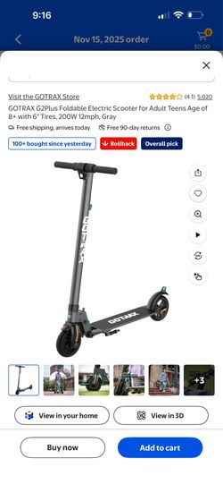 Electric scooter