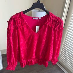 Woman's Summer Chic Blouse ( Brand New