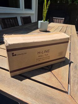 Free box of Subway Wall Tiles light brown
