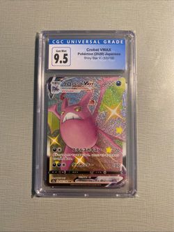 graded pokémon card crobat
