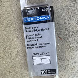 Single Edge Blades Box Cutting 