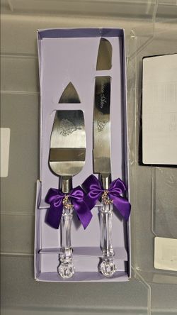 Quince cake knife set