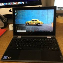 Lenovo 300e 11" Laptop PC 2-n-1 Touchscreen Intel Quad Core 4GB 64GB

