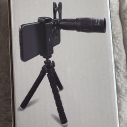New Smart Phone Camera Lens Tripod 