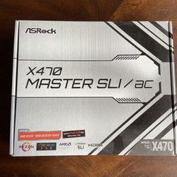 ASRock x470 master sli/ac
