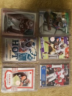 Mint rookie football lot