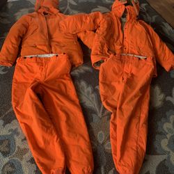 (2) Men's Gamehide & Woolrich Deer Hunter Insulated Coats & Pants 