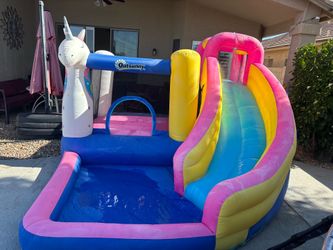 For sale bounce house with water slide