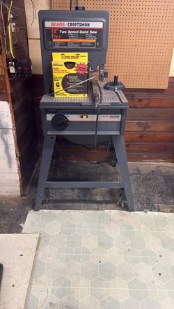 Craftsman 12” Two Speed Band Saw