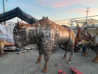 Metal art different prices ..1201 E Truxtun Ave