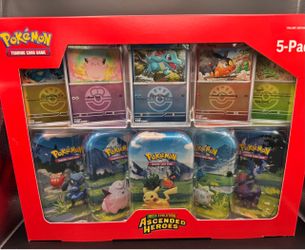 Costco Pokémon TCG Ascended Heroes 5-Pack Box