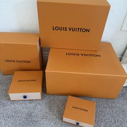 Genuine Louis Vuitton Boxes