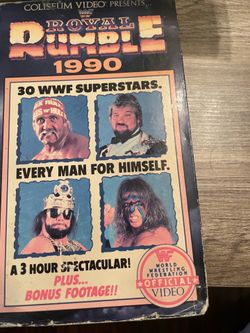 WWF Royal Rumble 1990 VHS Pro Wrestling