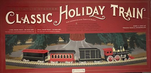 Restoration Hardware Old Sturgis Steamer Classic Holiday Train Set