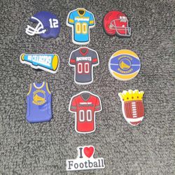 Sports Croc Charms Each Bundle $5