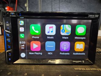 Pioneer double din avh-1500nex 6.2 touchscreen radio