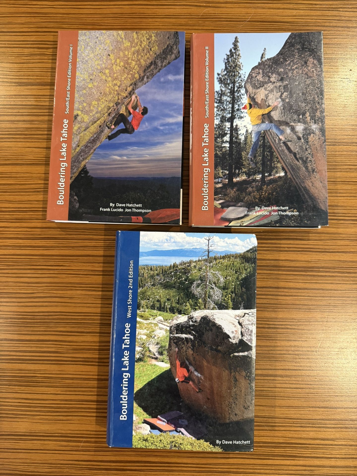 Tahoe Bouldering/Climbing guidebooks