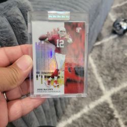 Josh Mc  Crown  Topps Pristine Refractor Number 084/499 Football Card 