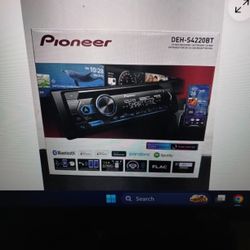 Pioneer Deh  4220 Single Din Bluetooth
