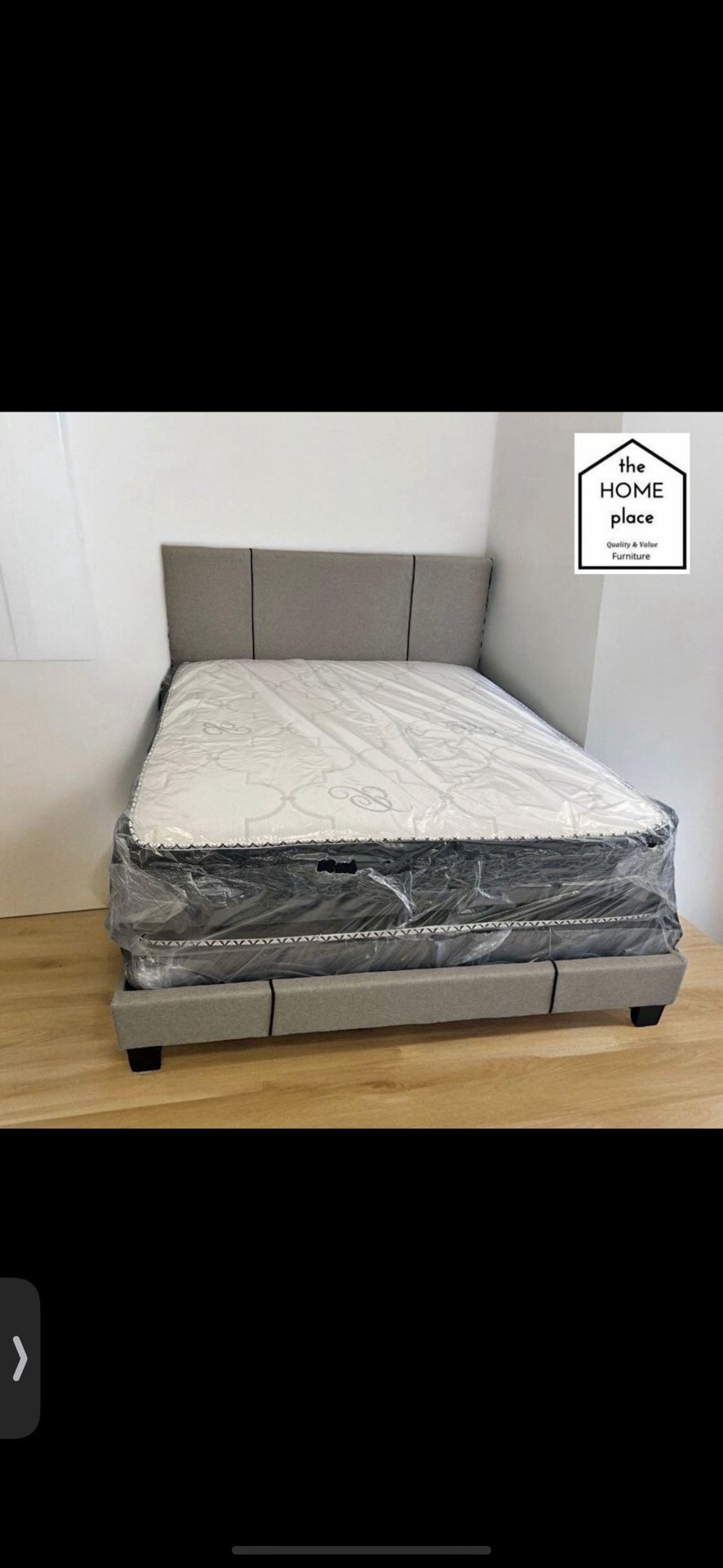 Brand New Queen Bed Frame With Mattress & Box Spring For Only $349! Ready For Delivery Today,All Products : American Fashion Style Bags On Sale