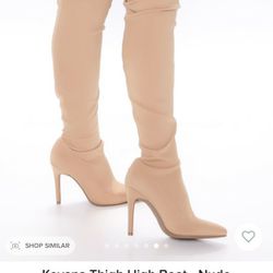 Thigh High Boots With Heel