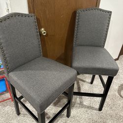 NEW Set Of Two Bar Chairs
