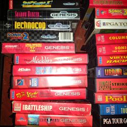 SEGA GENESIS GAMES 