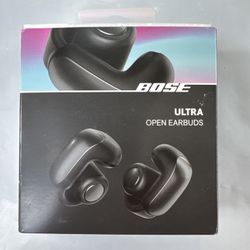 Bose Ultra Open Earbuds In-Ear Noise Cancelling Bluetooth Earbuds Black