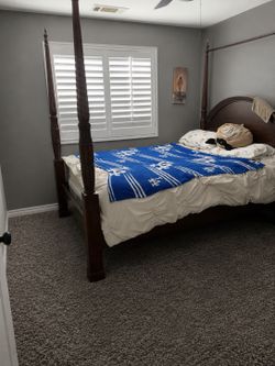 Queen bed frame