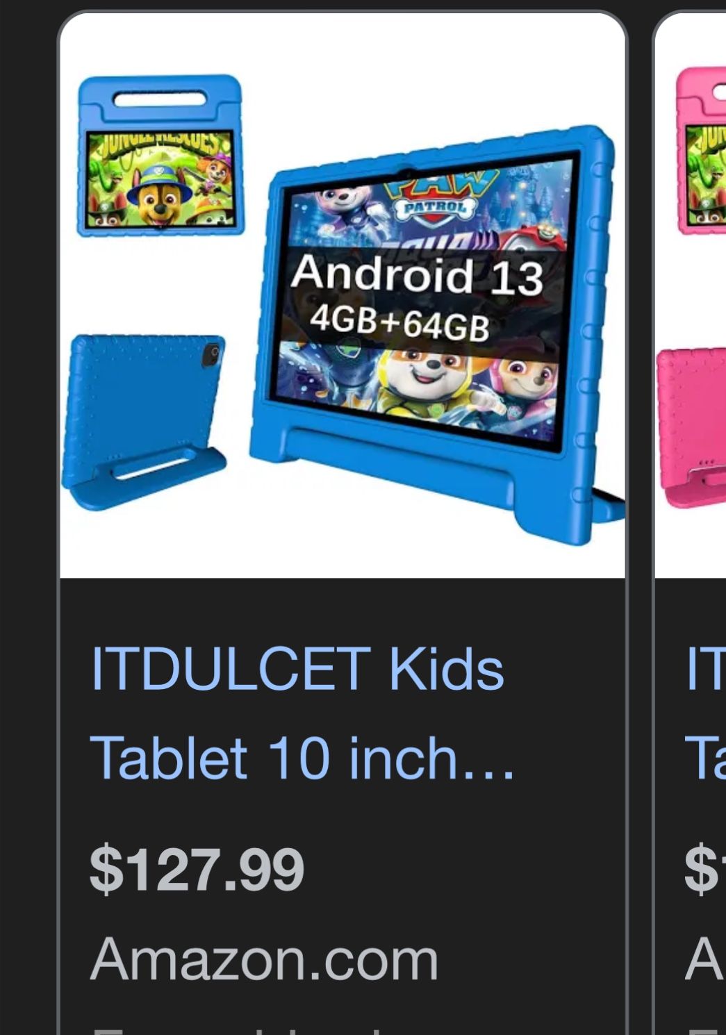 ITDULCET Kids Tablet 