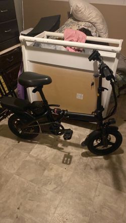 Leleukia e bike  asking 260 price is negotiable or trade for e bike or e scooter