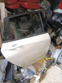 2022 Acura TLX Rear Passenger Door white