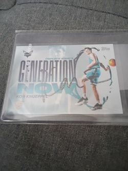 Kon Knueppel On Card Autograph - Authenticated By eBay/PSA - Comes Sealed & In eBay Authentication Box - Asking 80 First Come First Serve