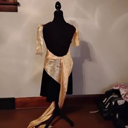 A Dress (Black & Gold)