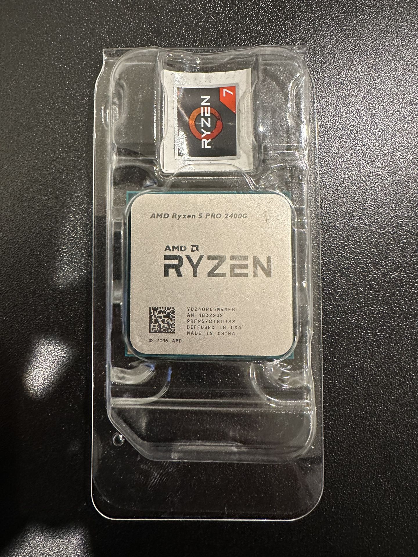 Ryzen 5 Pro 2400G CPU