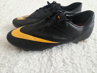 Nike Mercurial Vapor IV SL FG Soccer Cleats Black & Orange