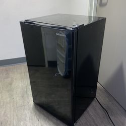 Black Insignia Mini Fridge