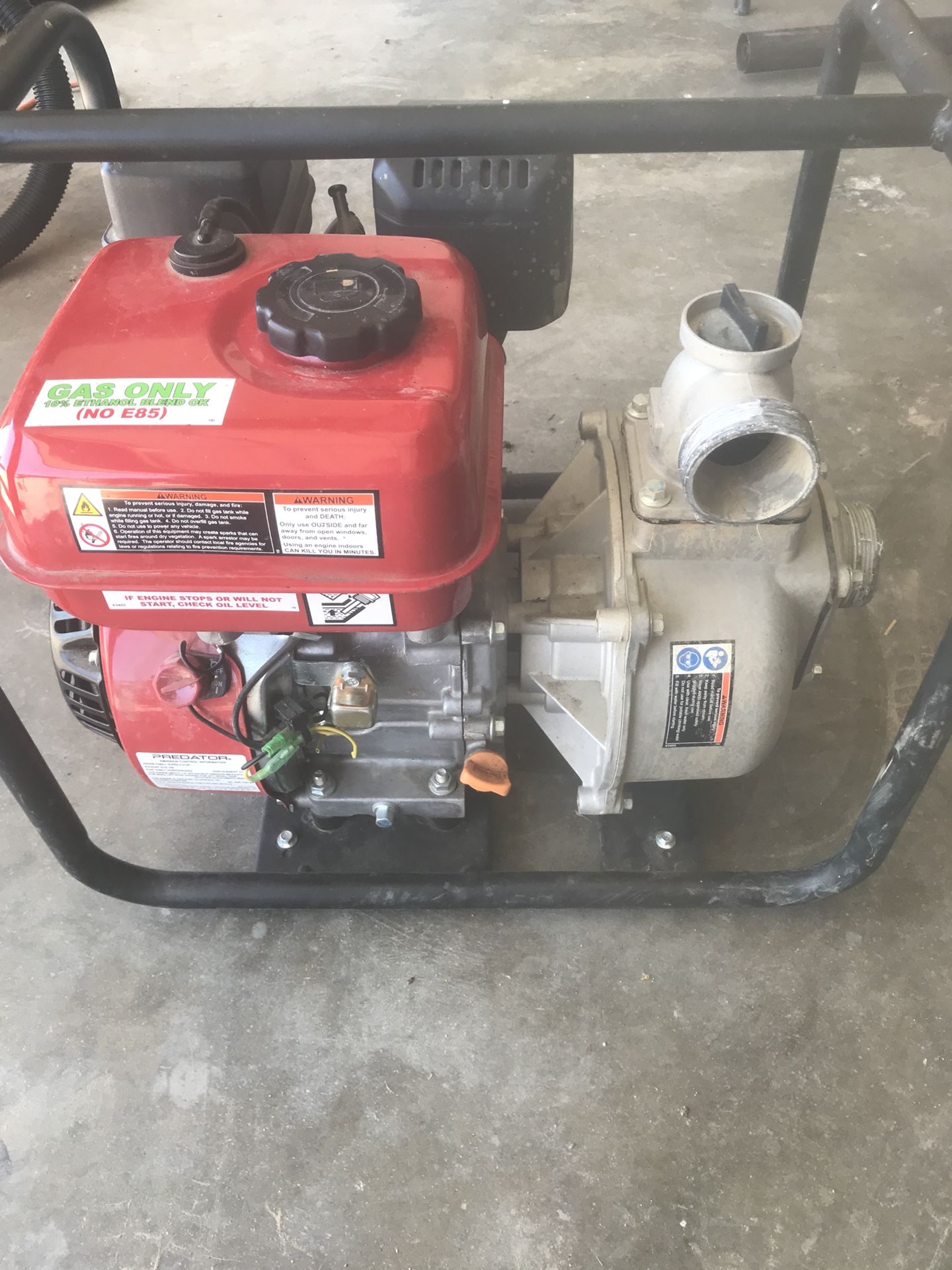 Predator 212cc gas engine “water pump” for Sale in Kingsburg, CA OfferUp