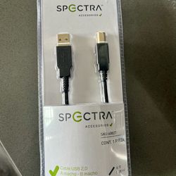 USB Cable 2.0 - Gold Tipped - 6 Feet
