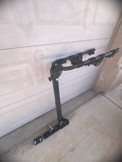 New steel bike rack for  hitch. 160 lbs capacity