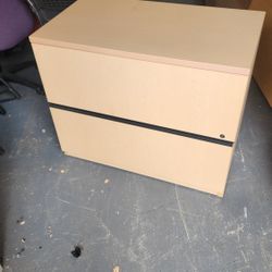 Two Drawers Wood File Cabinets 