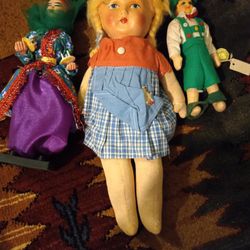 3 Vintage Dolls From Estate Sale