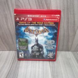 PS3 Batman Arkham Asylum 