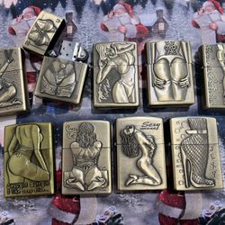 Box Of Brand New Lighters 