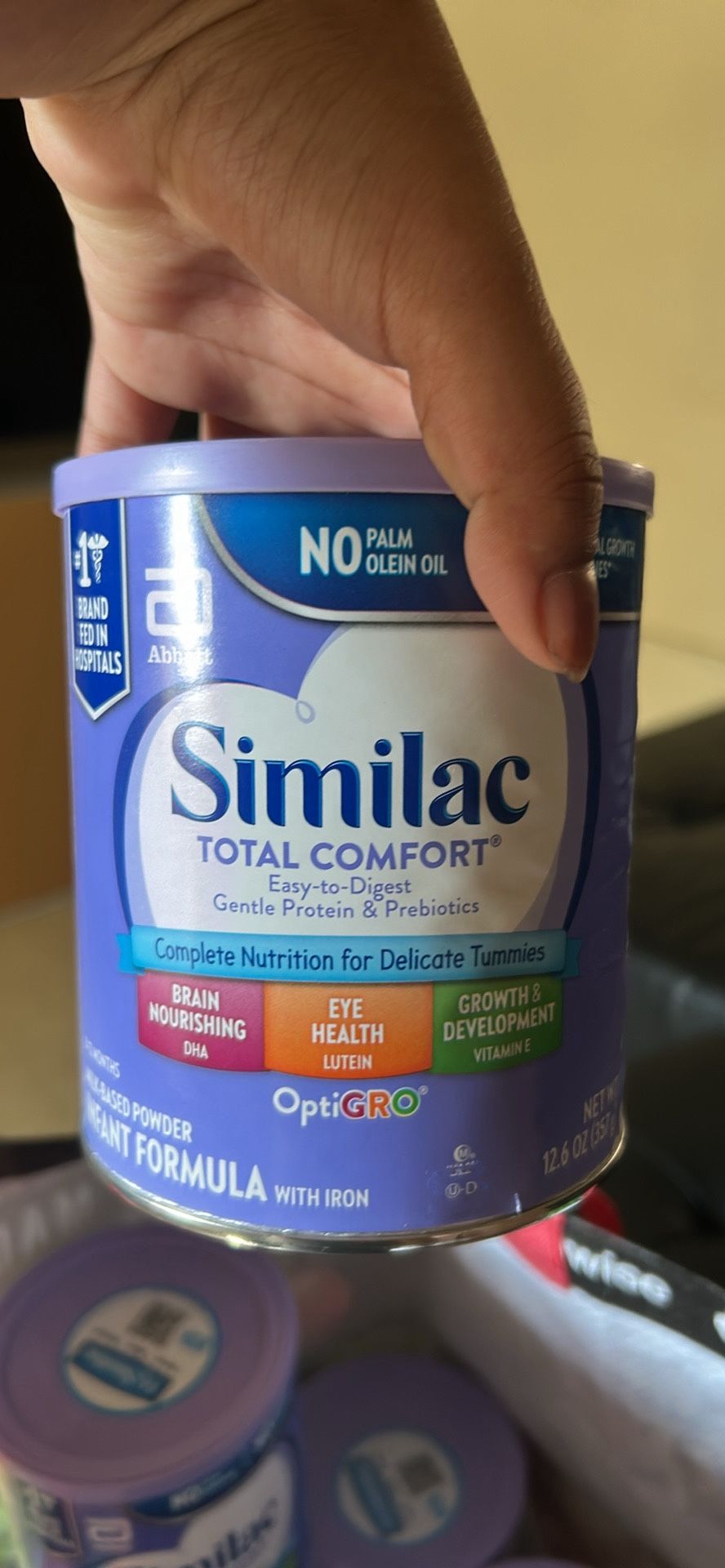 9 Sealed cans Of Formula