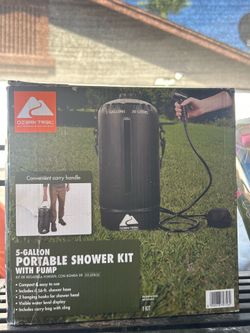 Portable shower