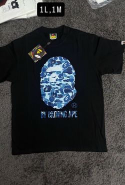 Black camo bape tee shirt