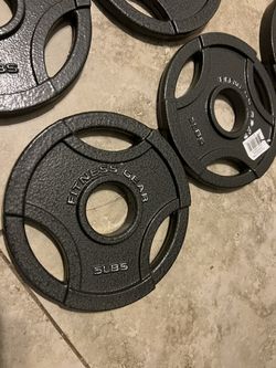 Fitness Gear 6 Plates Of 5 Pounds