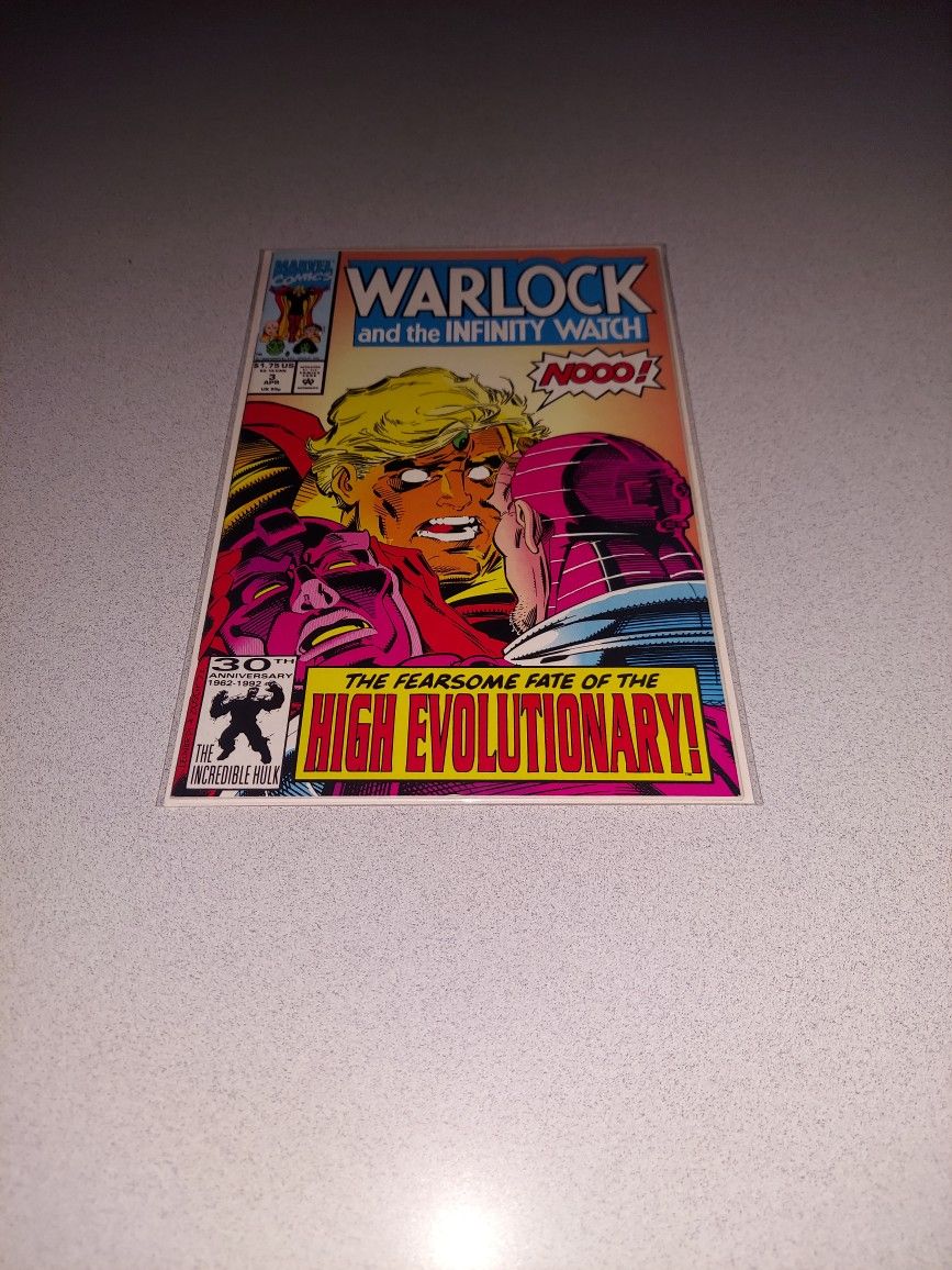 1992 WARLOCK AND THE INFINITY WATCH #3 COMIC BAGGED AND BOARDED