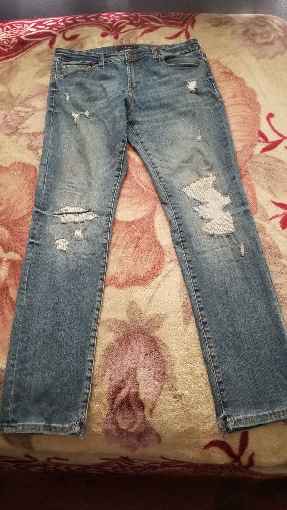 Earopostale Distressed Jeans Size 34